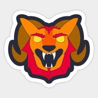 fire beast ifrit Sticker